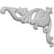 Ekena Millwork 6 1/8"W x 4 1/8"H x 5/8"P Seville Onlay, Left ONL04X06X01SE-L - alternate 4